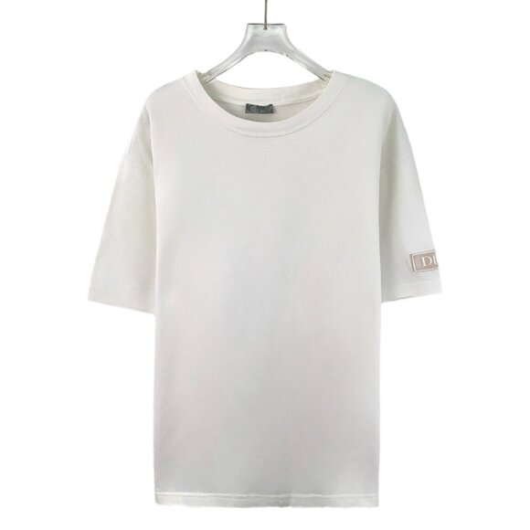 Dior Other - EM0092 Dior white logo badge cotton round neck short sleeve T-shirt XXL
